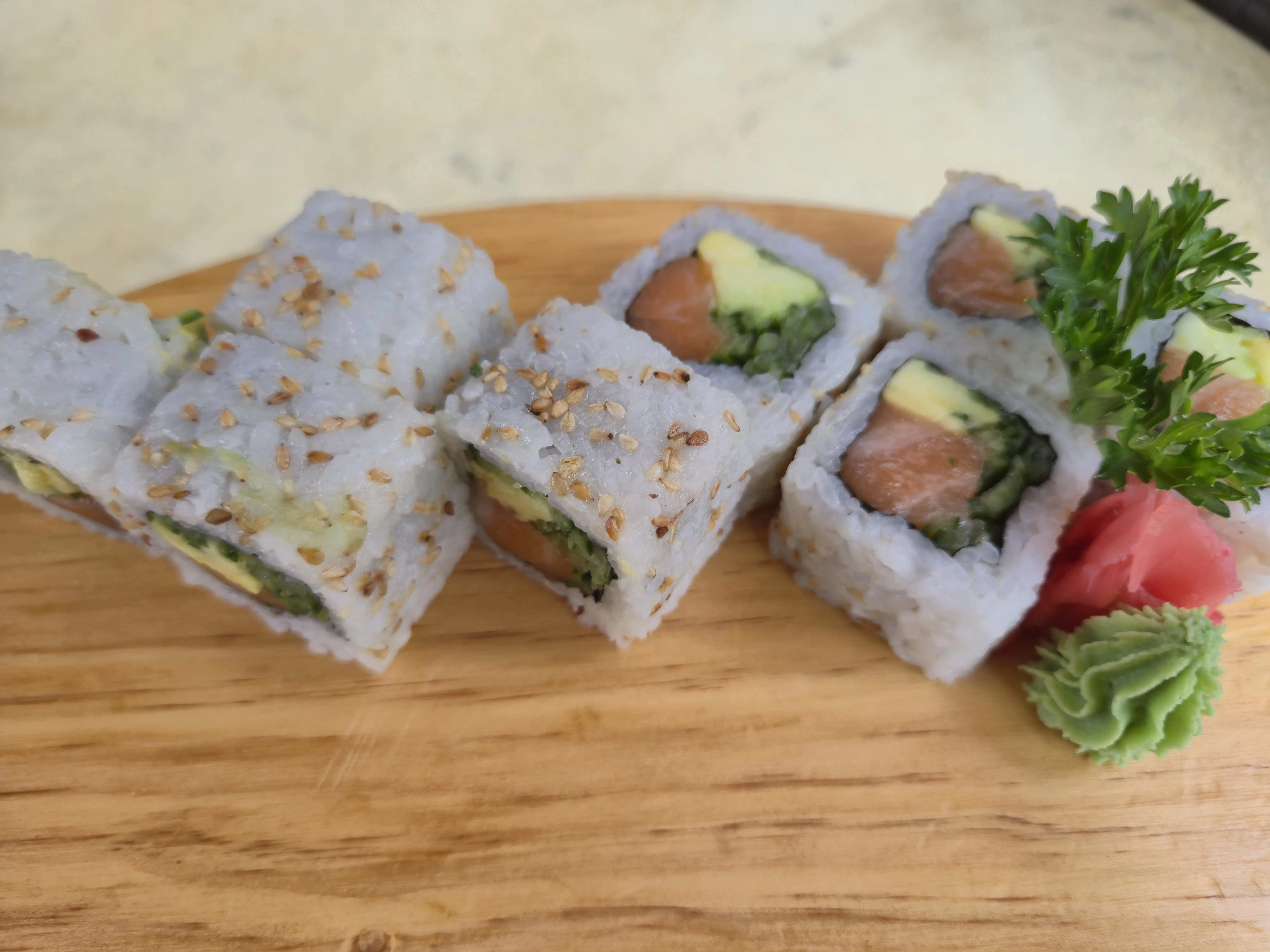 Salmon California Roll